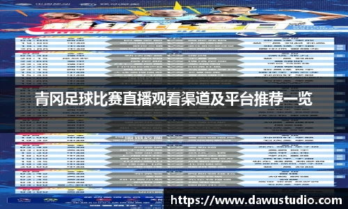 青冈足球比赛直播观看渠道及平台推荐一览